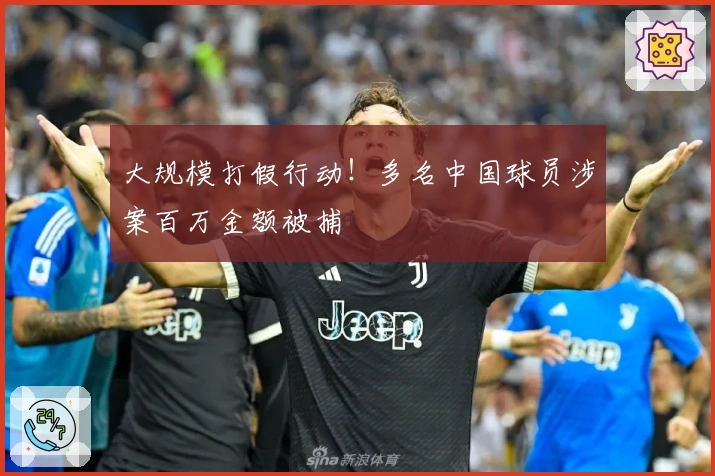 大规模打假行动！多名中国球员涉案百万金额被捕